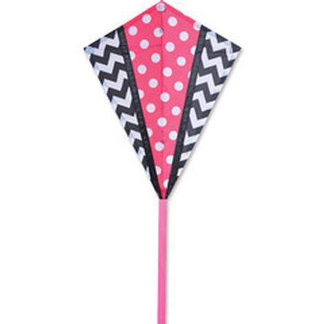 25 Diamond Kite -- Pink Mod