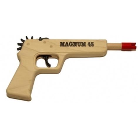 Magnum 45 Pistol Rubber Band Gun