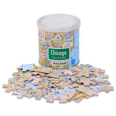 Puzzle -  Chicago Magnetic Jigsaw Puzzle