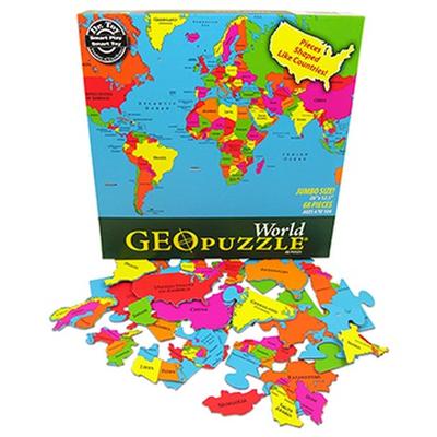 World Map Geopuzzle