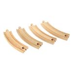 Brio Large Curved Tracks for Railway (4 pc)