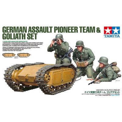 1/35 German Assault Pioneer Team w/Goliath Set