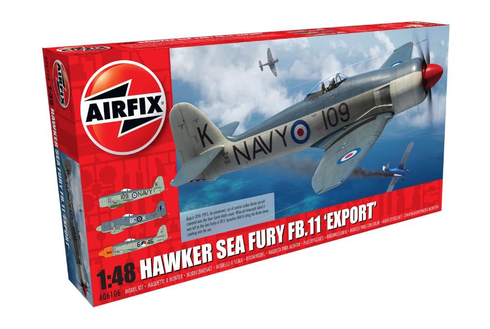 1:48 Hawker Sea Fury FB.11 Export Model Kit