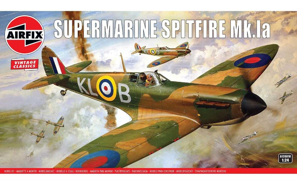 1:24 Supermarine Spitfire Mk.1a Model Kit