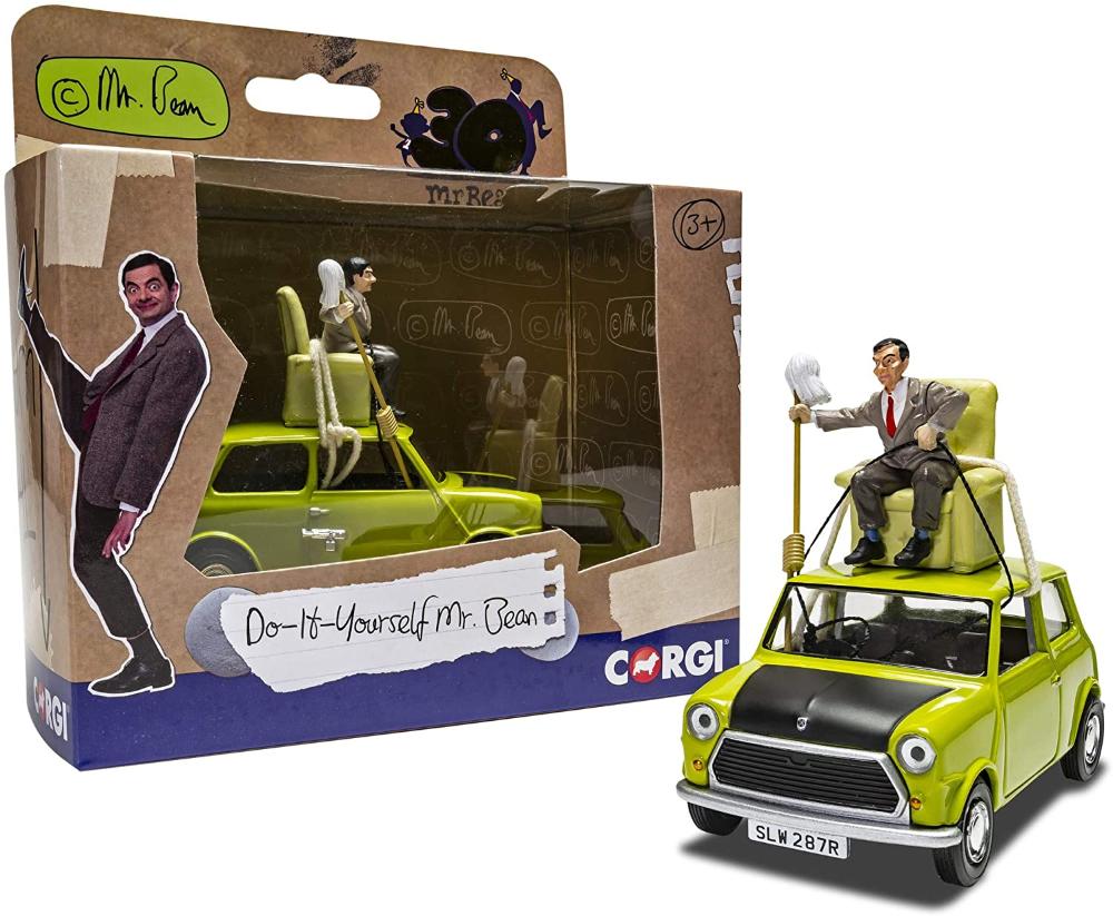 Mr. Bean Do-It-Yourself Austin Mini Diecast Model