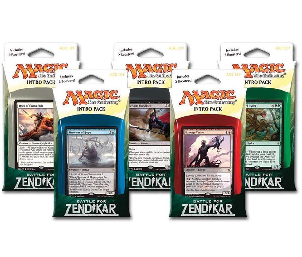 Battle for Zendikar Intro Packs