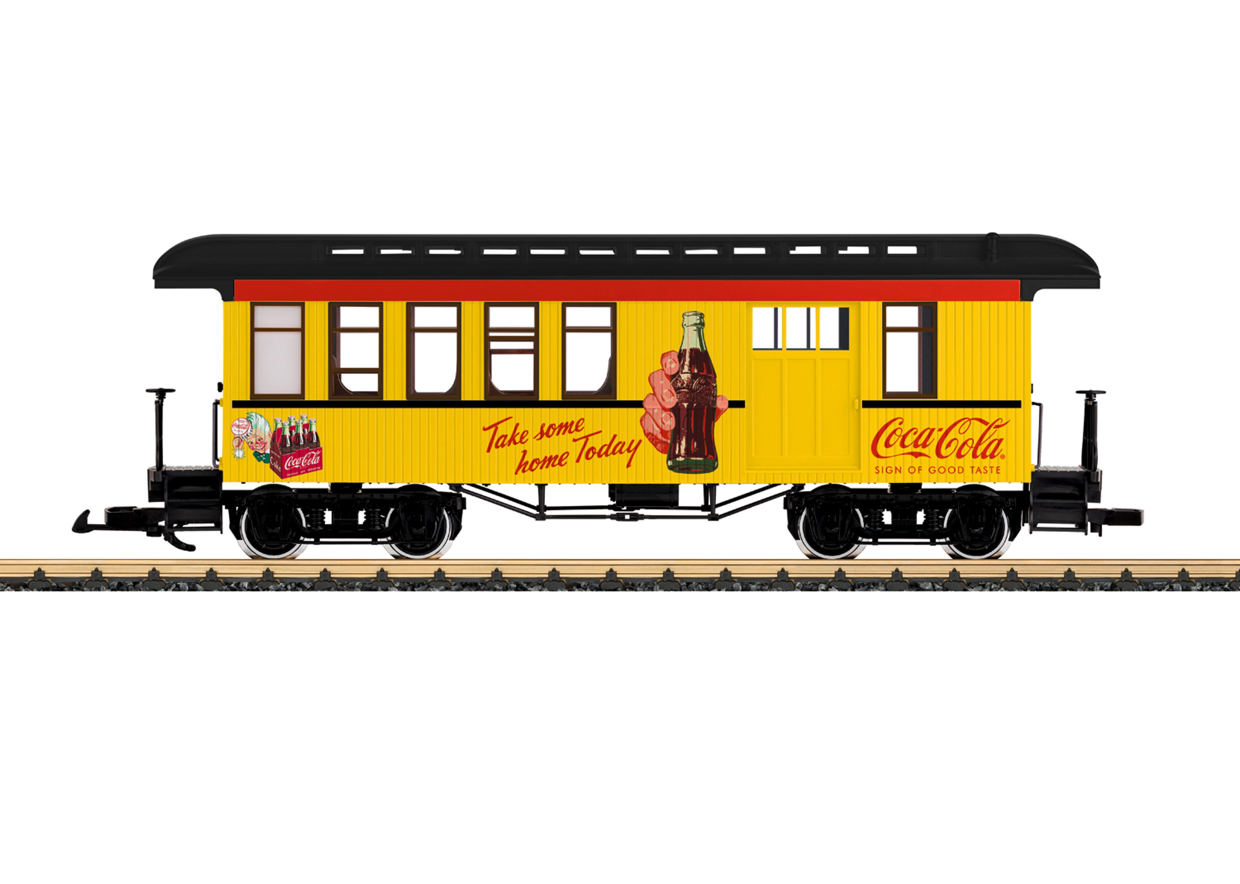 G-Scale Coca-Cola Half Baggage Car