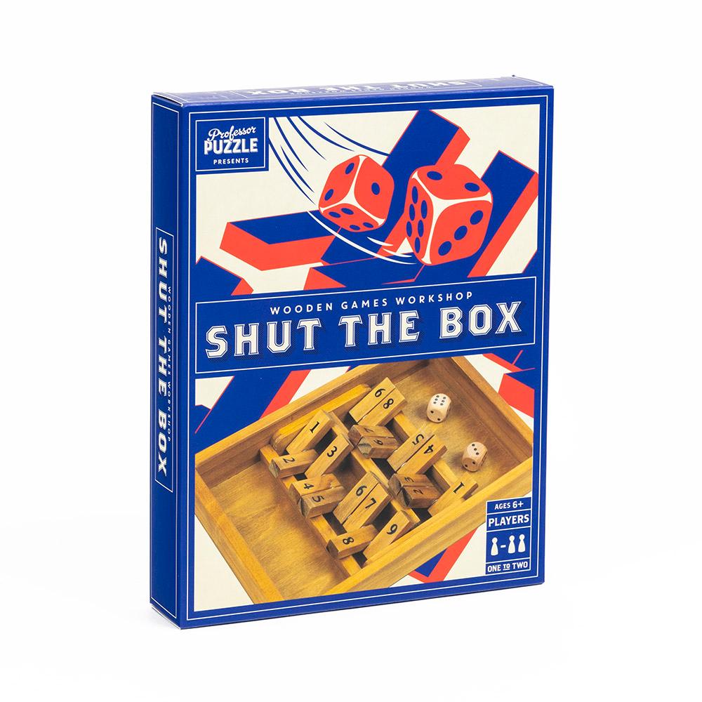 Shut the Box Wooden Game Set