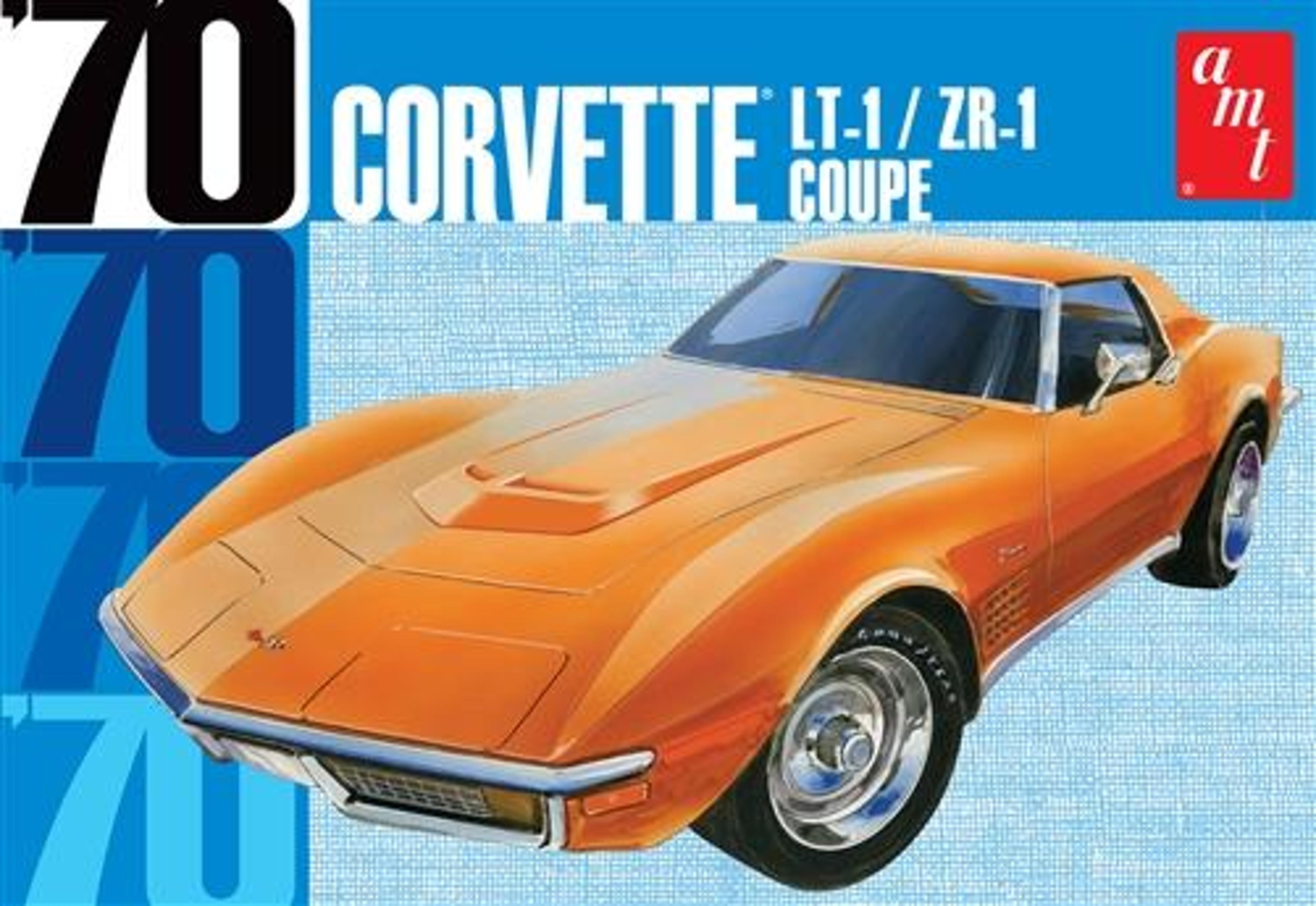 1/25 1970 Chevy Corvette Coupe Model Kit
