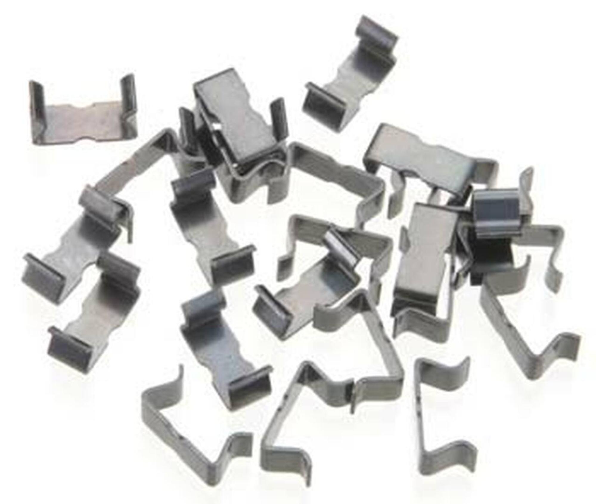 AFX HO Scale Slot Car Racing Track Clips 25 Pieces