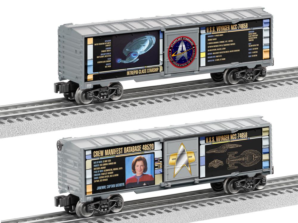 O-Scale Star Trek: Captain Janeway Boxcar