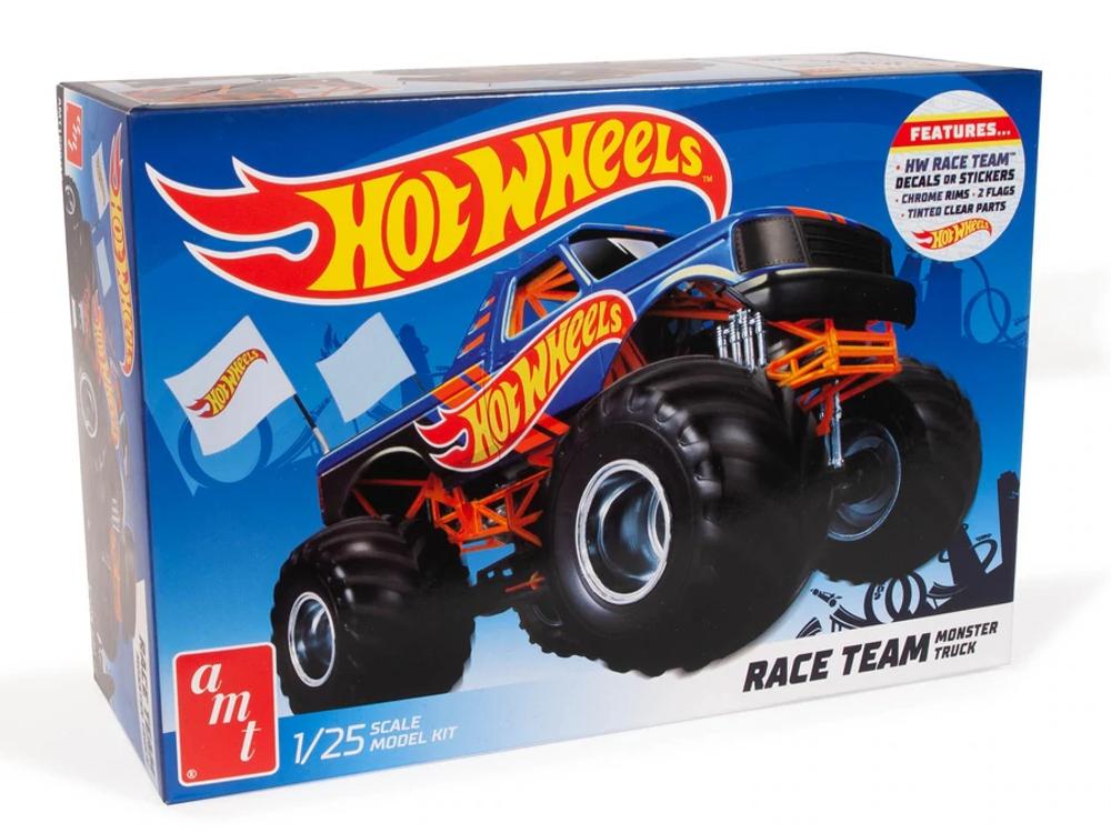 1/25 Hot Wheels Ford Race Team Monster Truck Model Kit