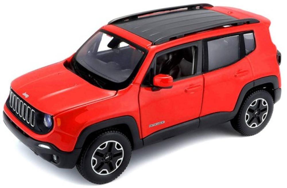 1/24 2017 Jeep Renegade Diecast Model (Red)