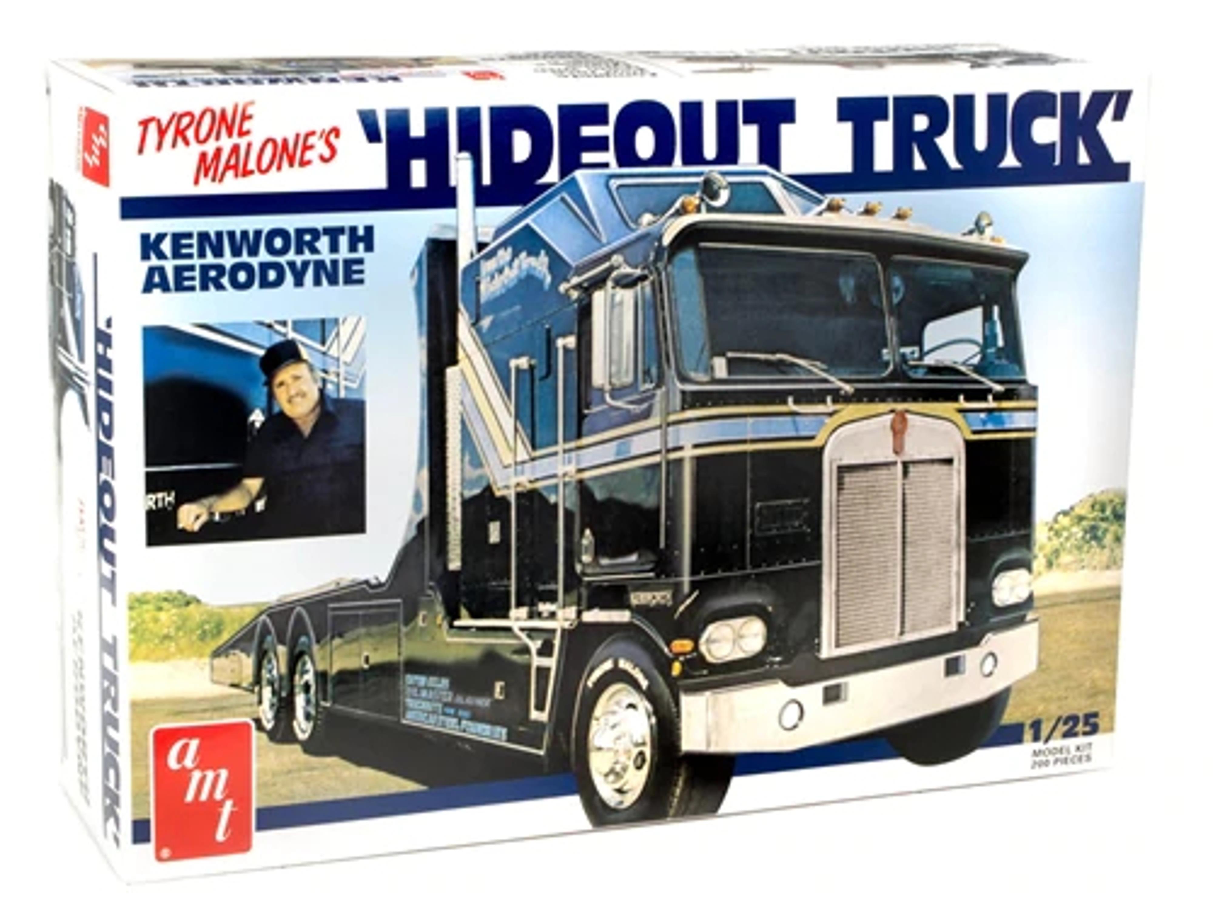 AMT 1/25 Hideout Transporter Kenworth (Tyrone Malone) Drag Truck Model Kit
