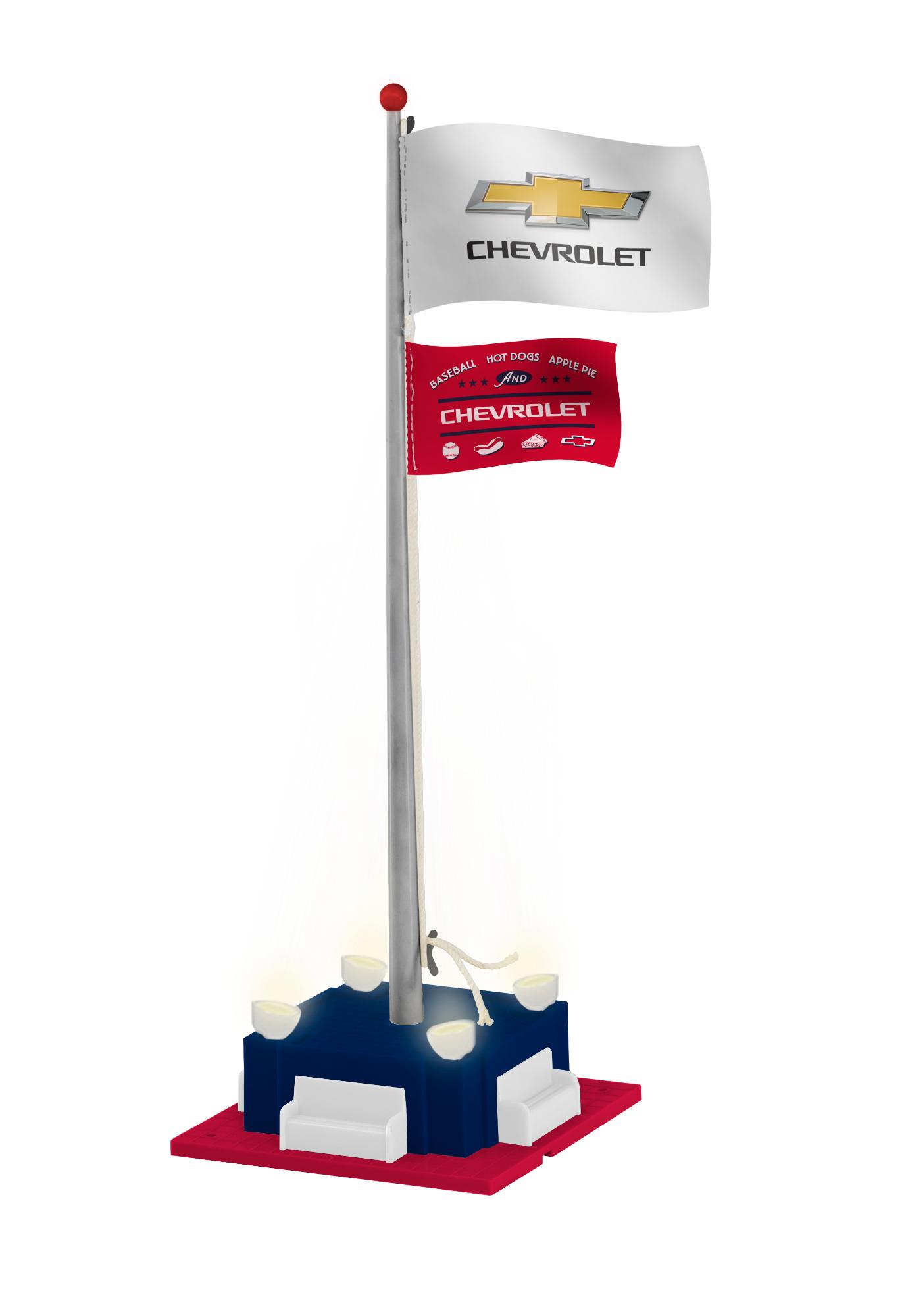 Lionel O-Scale Chevy Flagpole