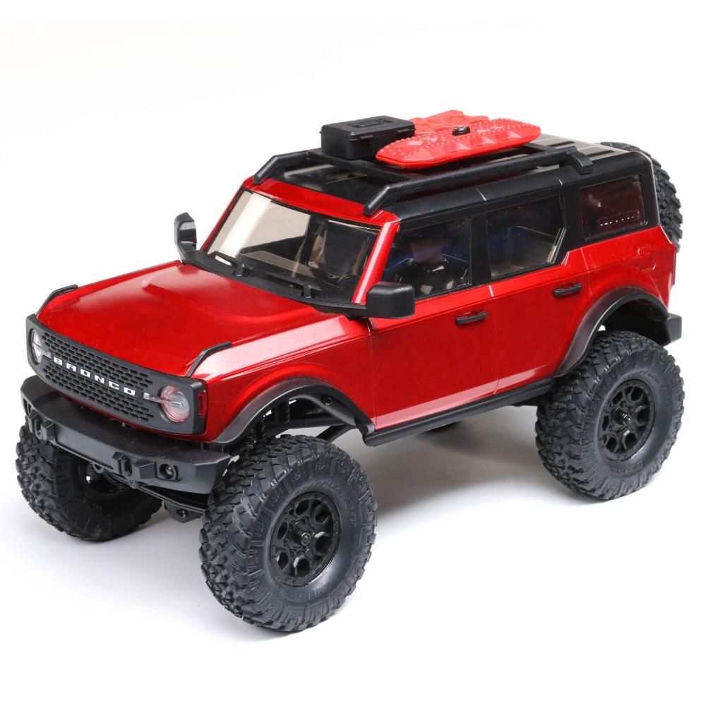 Axial SCX24 2021 Ford Bronco 4WD Truck RTR R/C (Red)