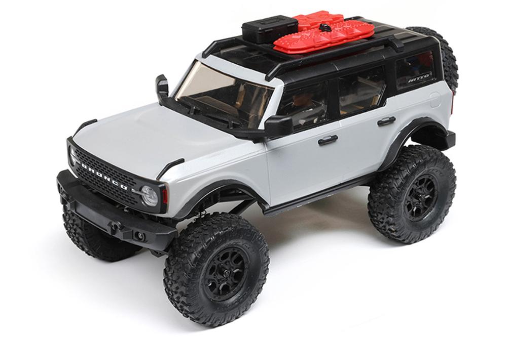 Axial 2021 SCX24 Ford Bronco 4WD Truck RC RTR (Grey)