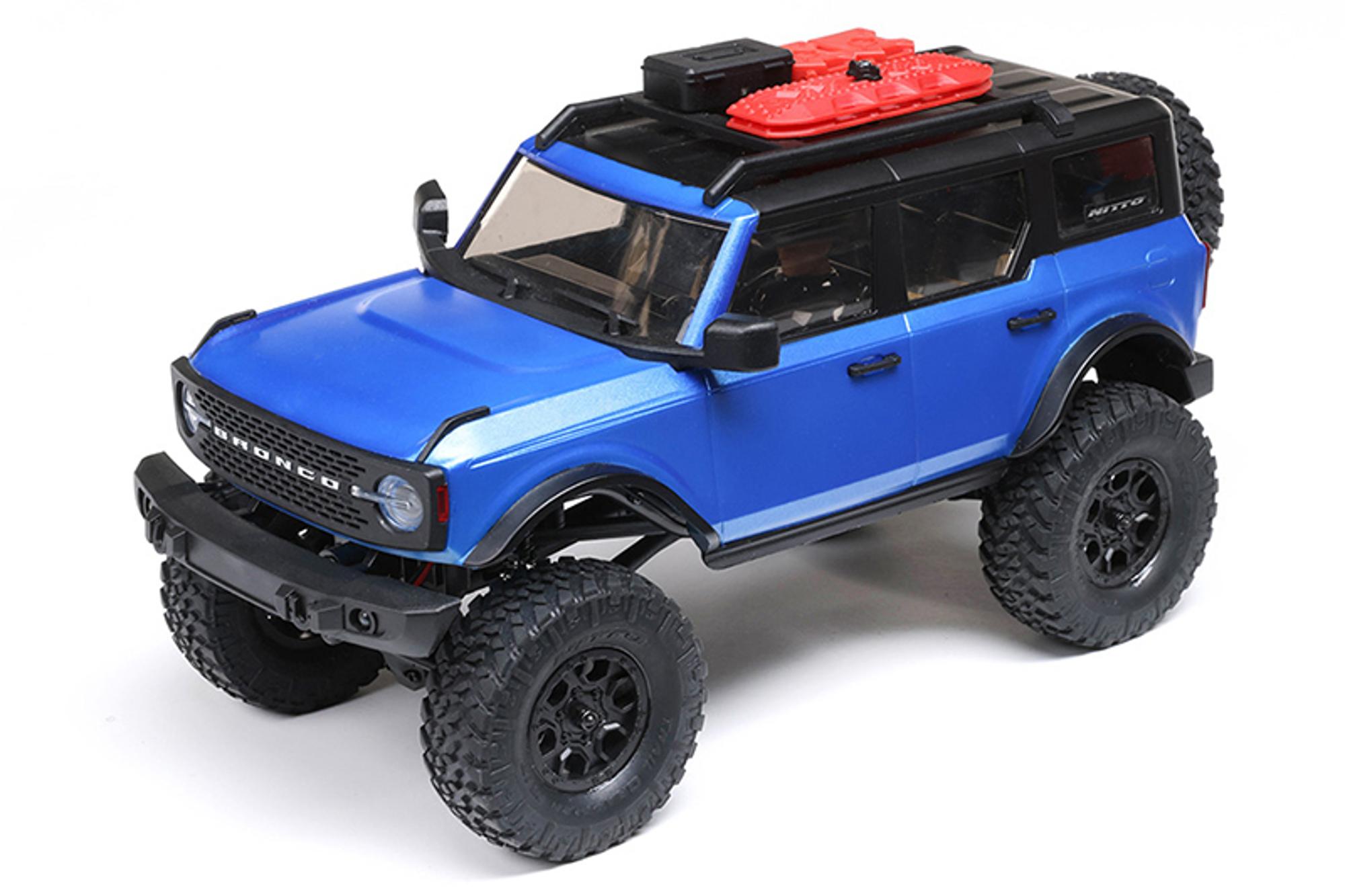 Axial 2021 SCX24 Ford Bronco 4WD Truck RC RTR (Blue)