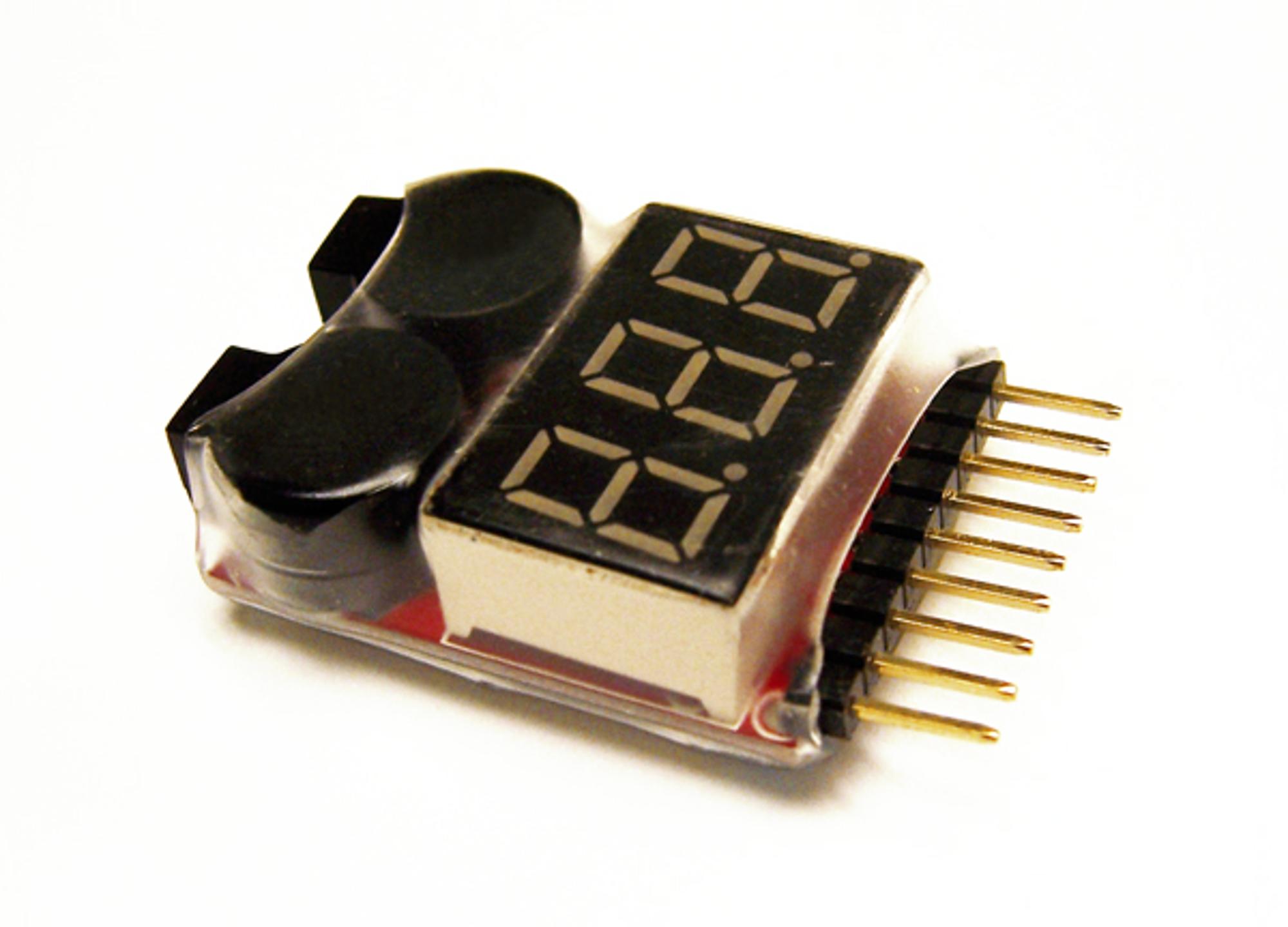 Common Sense Cell Spy Alarm 8S Audio Voltage Tester