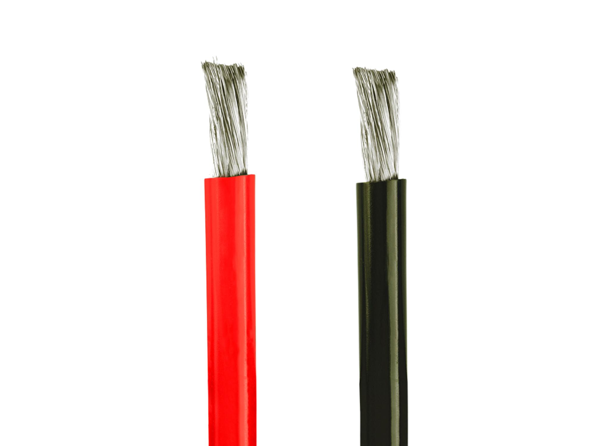 Common Sense 18 AWG Silicone Wire 3ft (Red/Black)