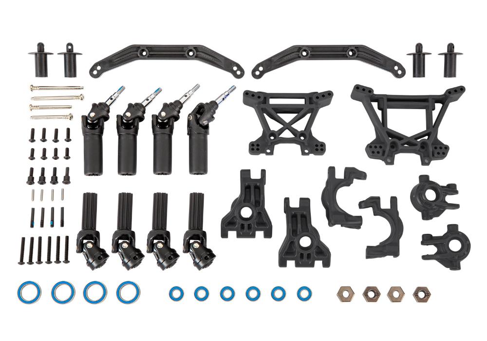 Traxxas Outer Driveline and Suspension Upgrade Kit (Black)