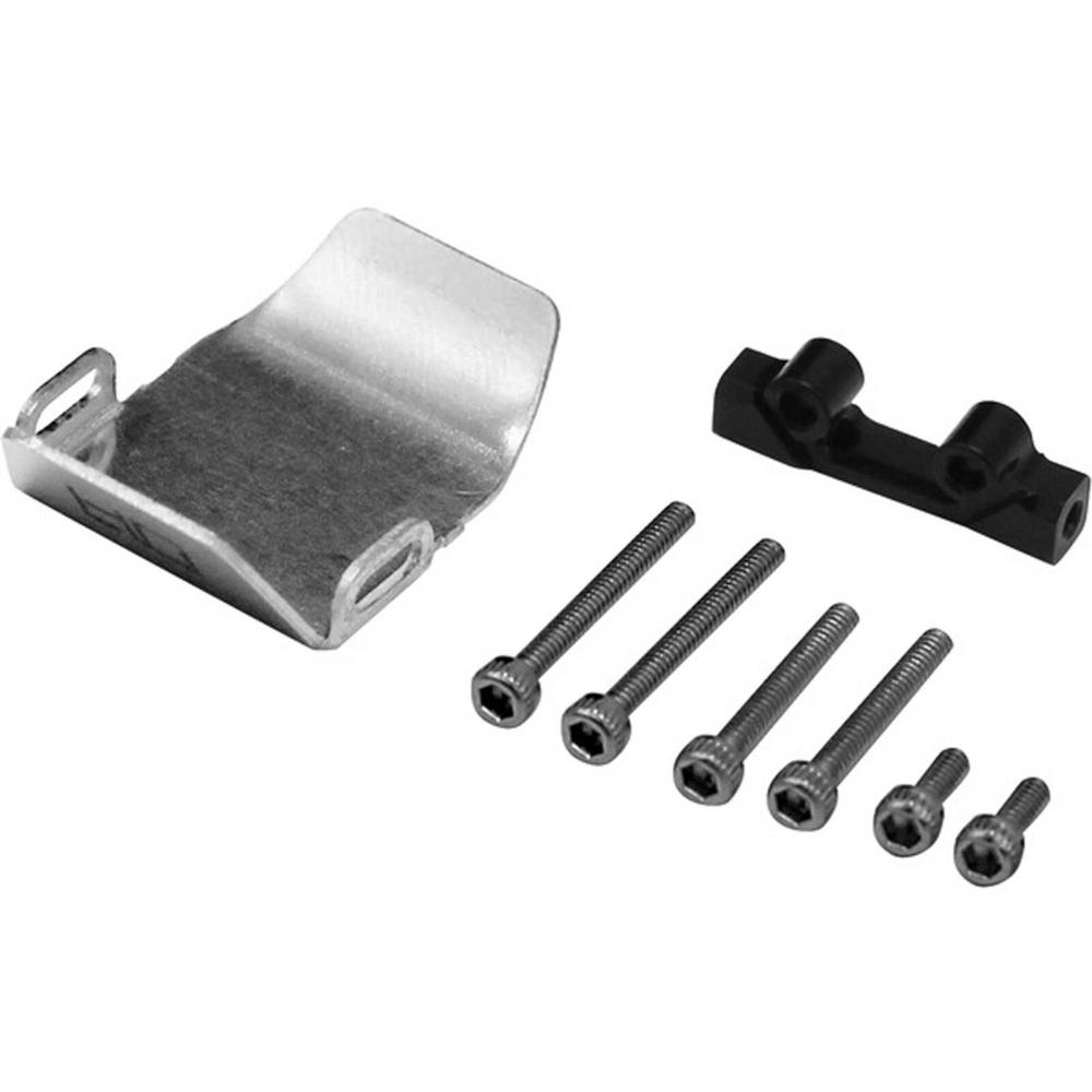 Hot Racing Stainless Steel Front/Rear Axle Skie Plate (SCX24)