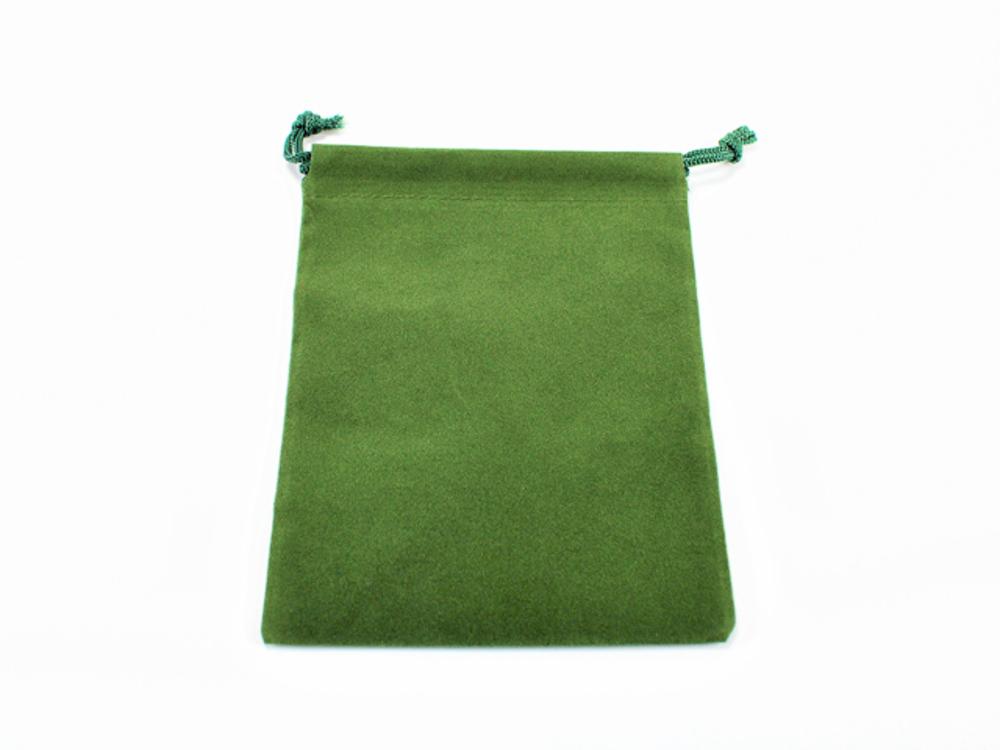 Chessex Suede Dice Bag (Small, Green)