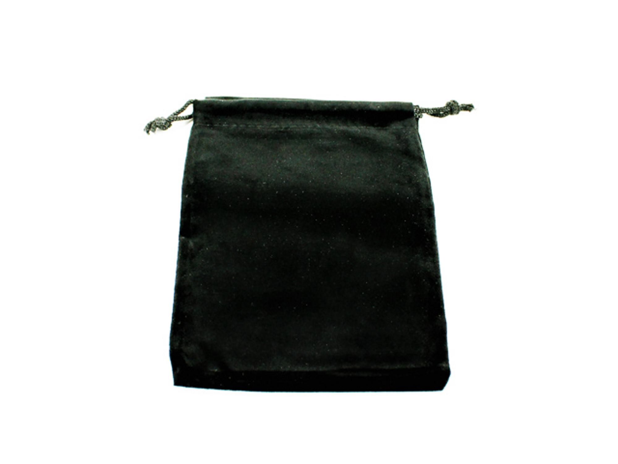 Chessex Suede Dice Bag (Small, Black)