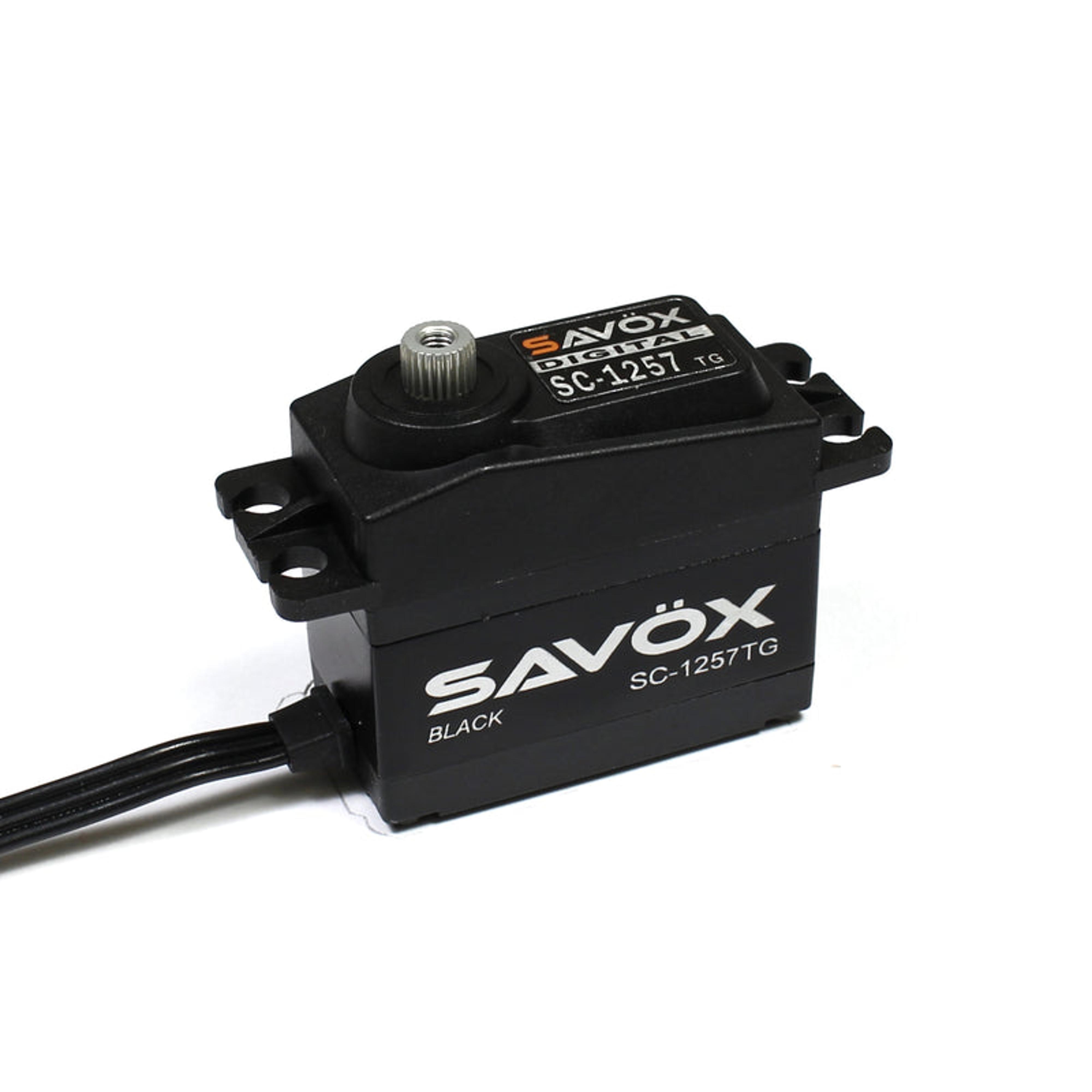 Savox Coreless Digitial Servo, Black Edition (.07/139, 6V)