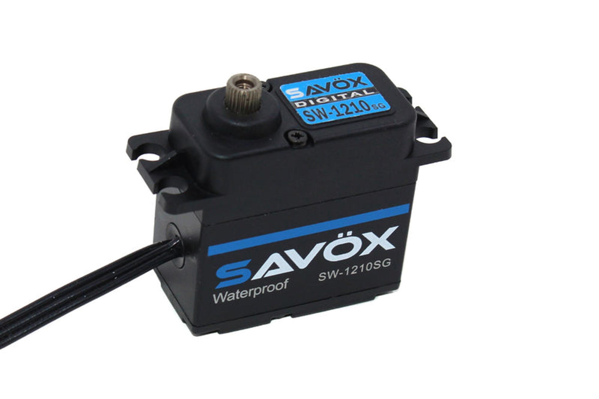 Savox Waterproof High Voltage Digital Servo (0.13sc / 444.4oz, 7.4V)