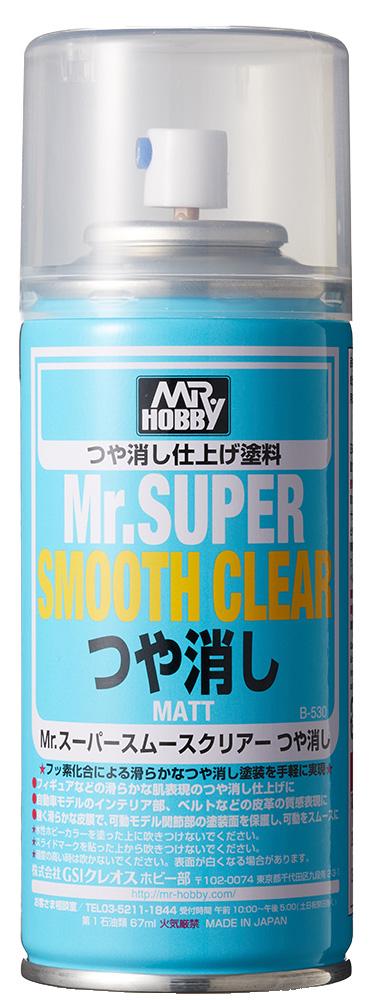 Mr. Super Smooth Clear Spray Matte Flat 170ml