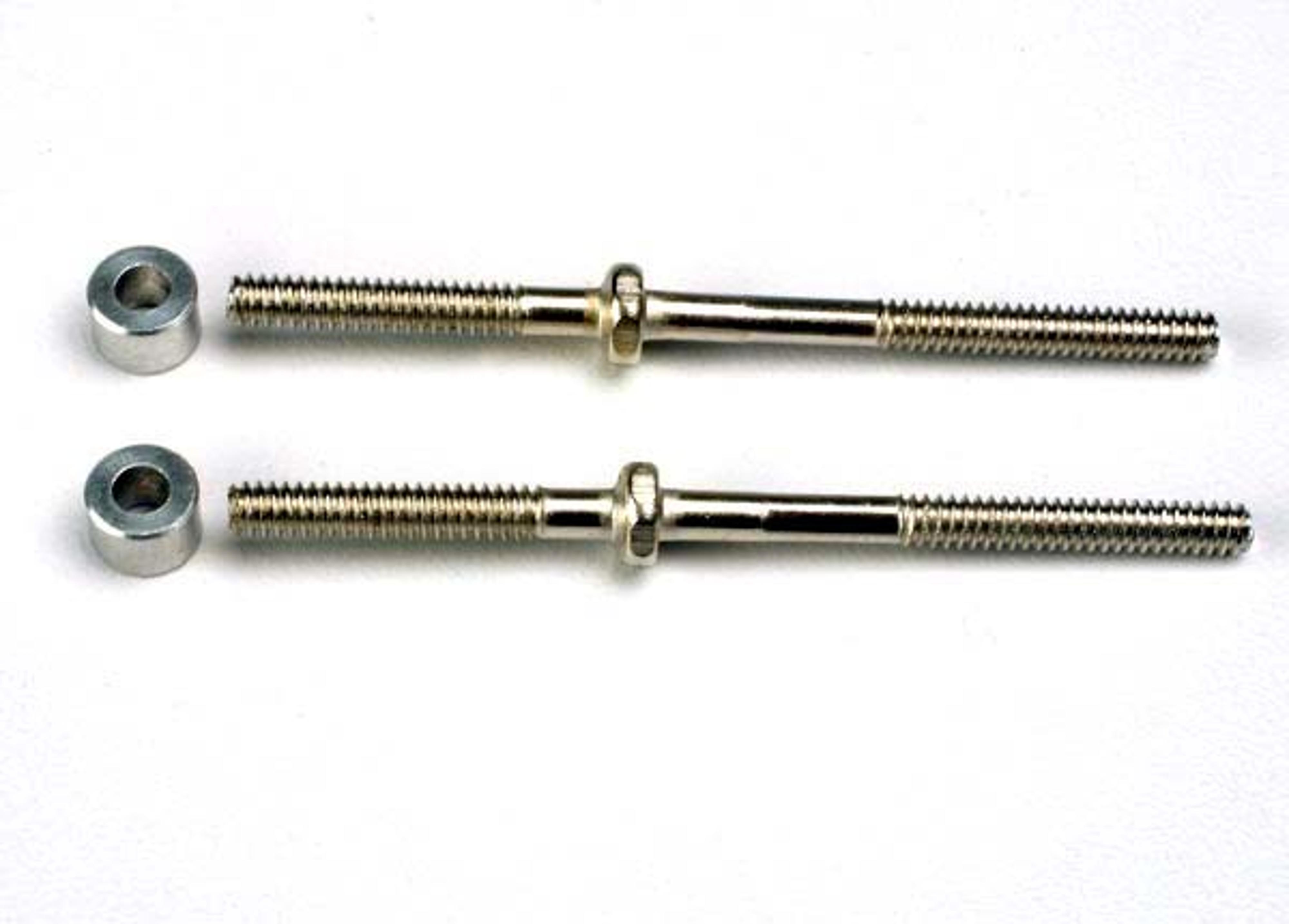 Traxxas RC Turnbuckles 54mm / 3x6x4mm Aluminum Spacers (Rear Camber Links)