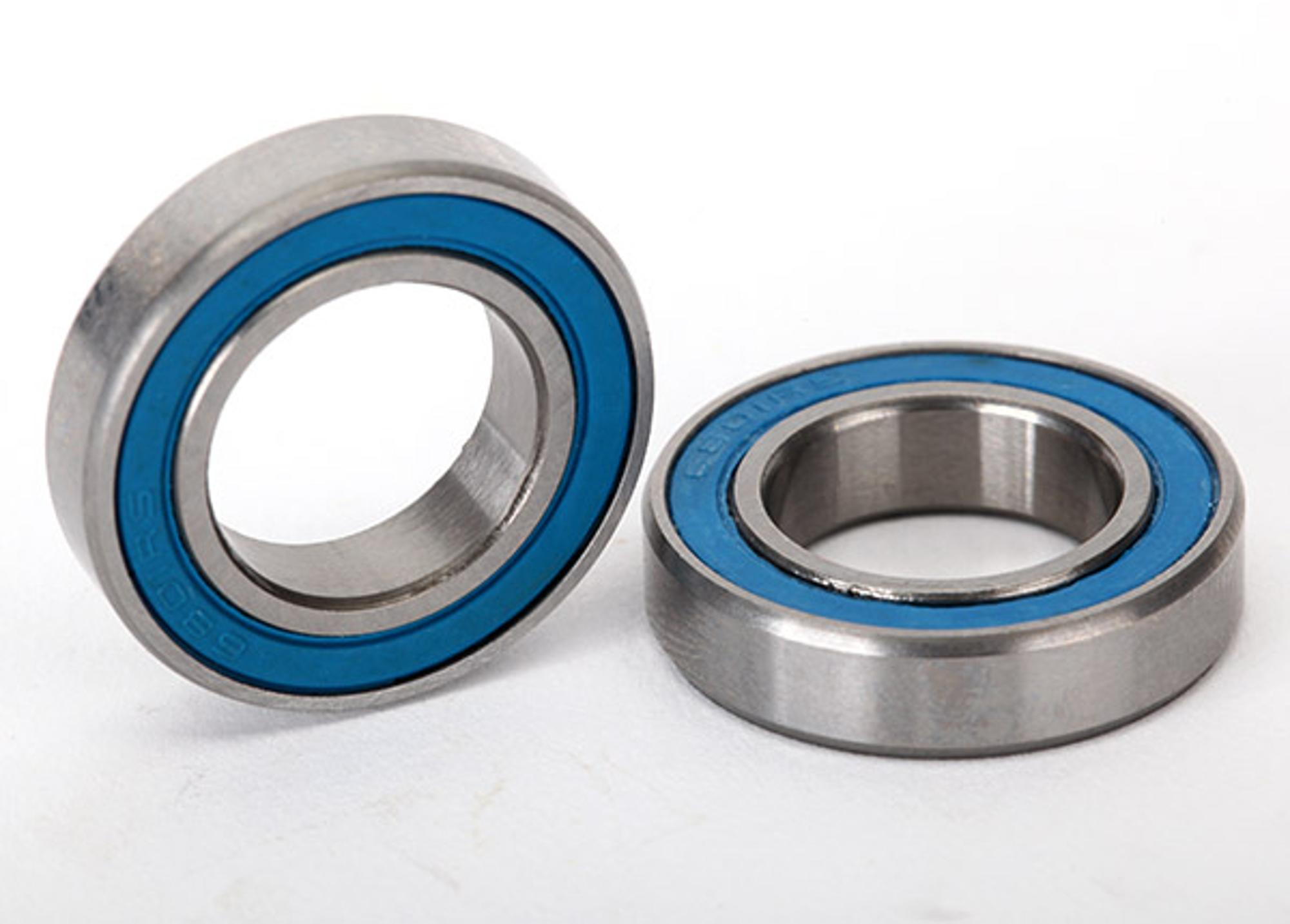 Traxxas Rubber Sealed Ball Bearings (12x21x5mm) (Blue, 2 pcs)
