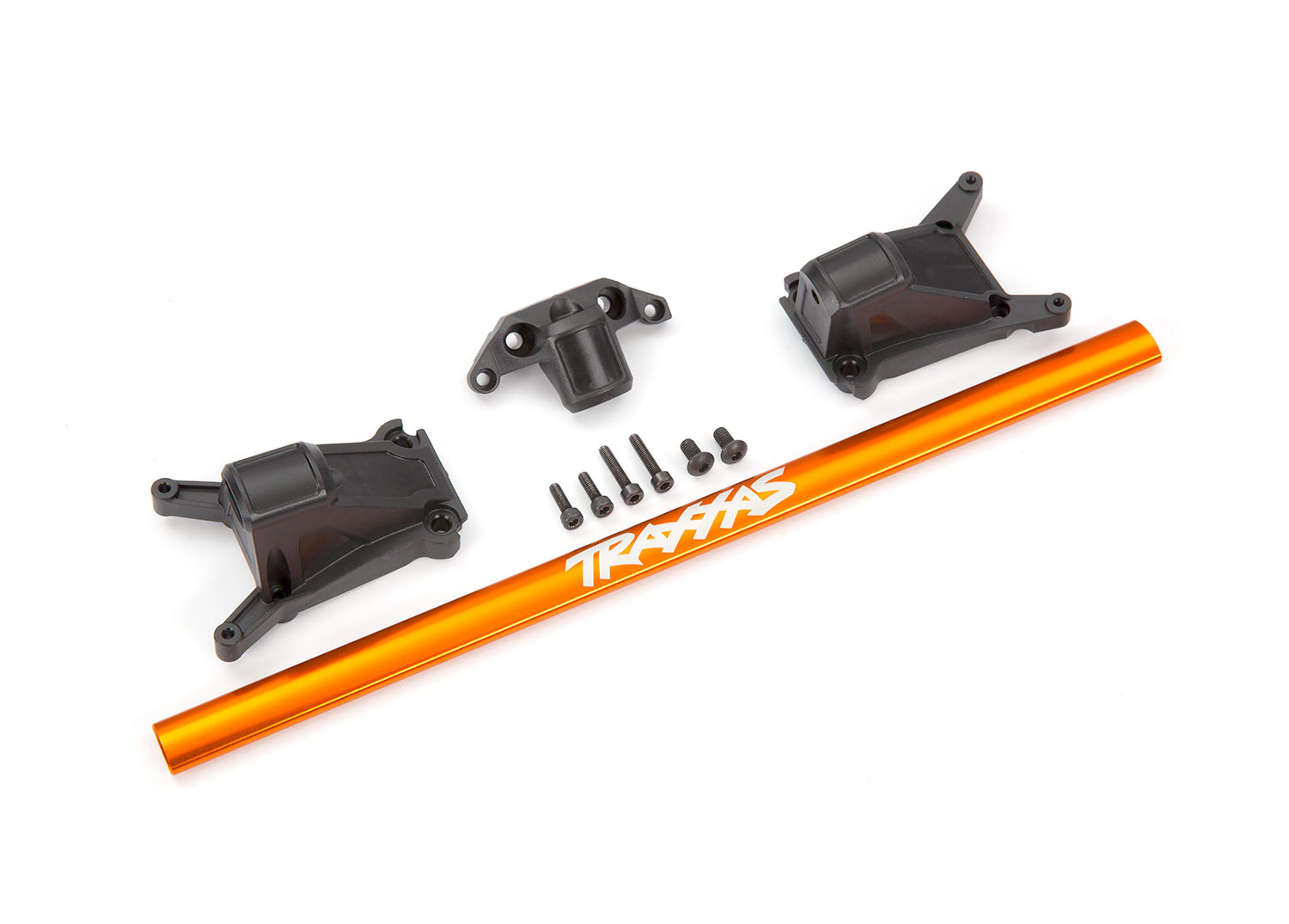 Traxxas Chassis Brace Kit (Rustler 4x4, Slash 4x4) (Orange)