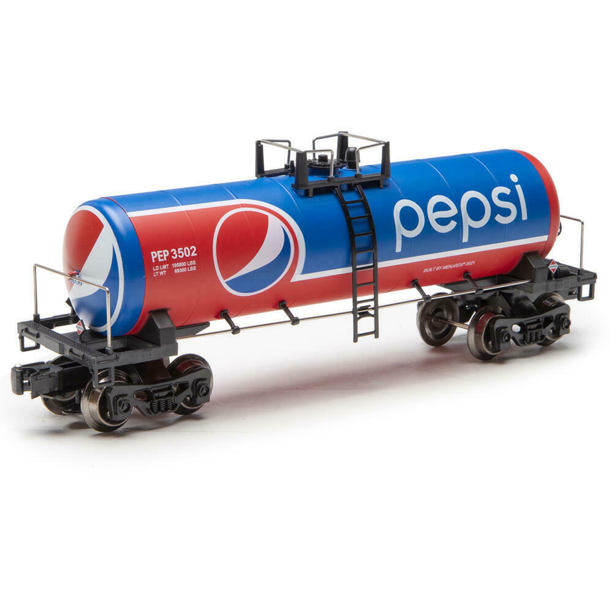 Menards O Scale Pepsi Modern Tank Car