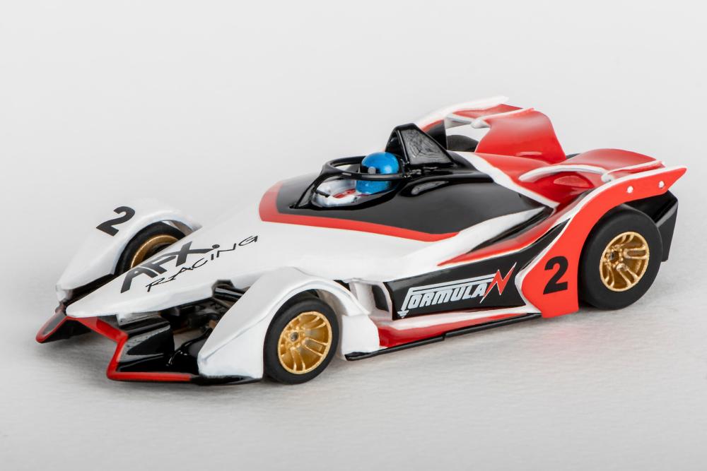 AFX HO Mega G+ 2022 Formula N Slotcar (Black/Red/White)