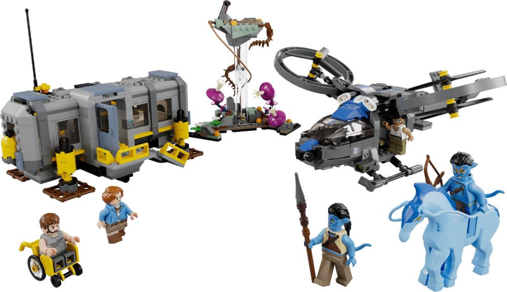 LEGO Avatar - Floating Mountains: Site 26 and RDA Samson