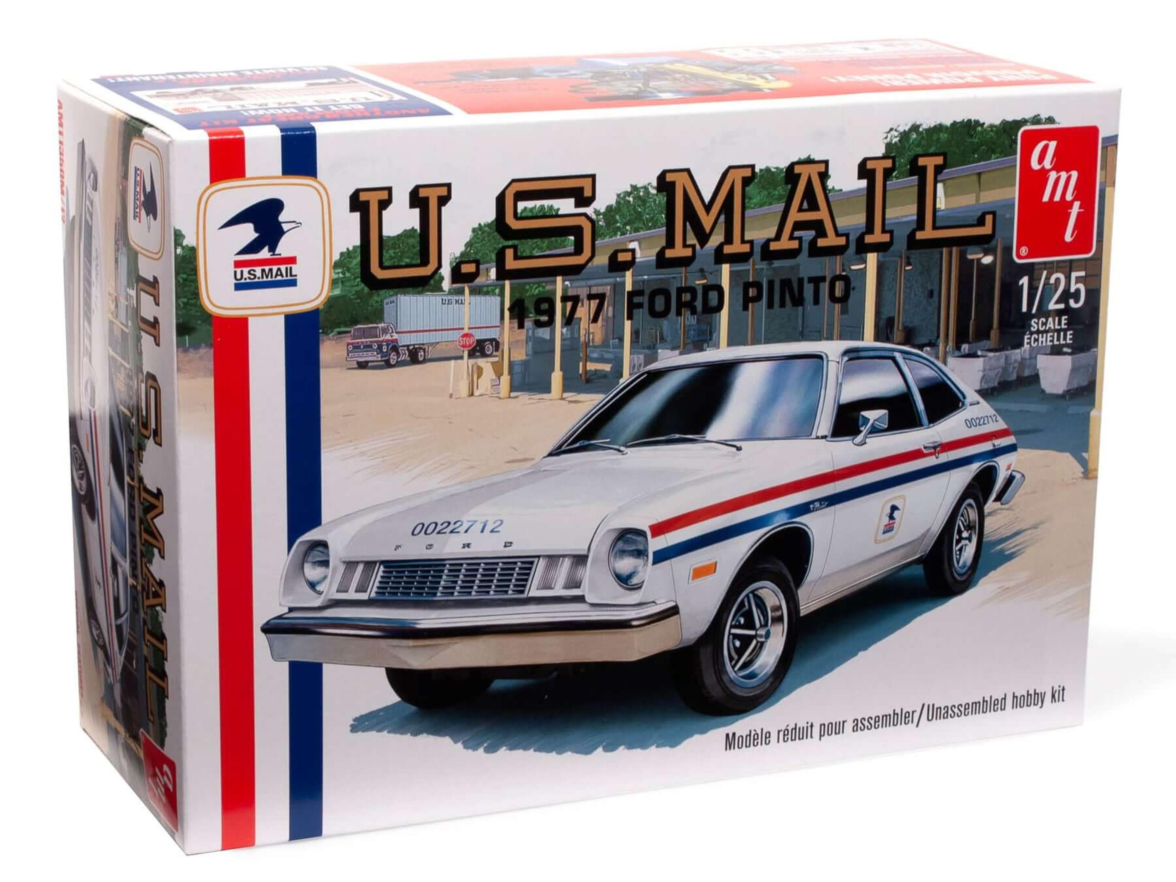 AMT 1/25 1977 Ford Pinto USPS Delivery Car Model Kit