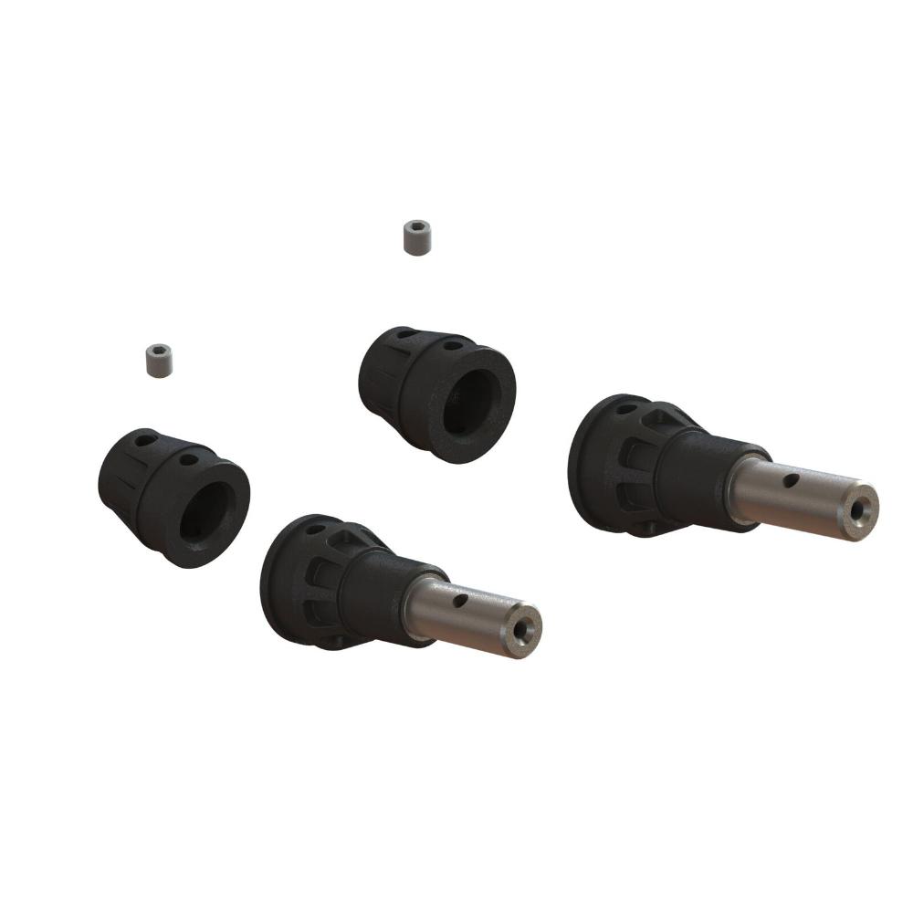 ARRMA CVD Driveshaft Diff Outdrives and Wheel Axles (2 set)