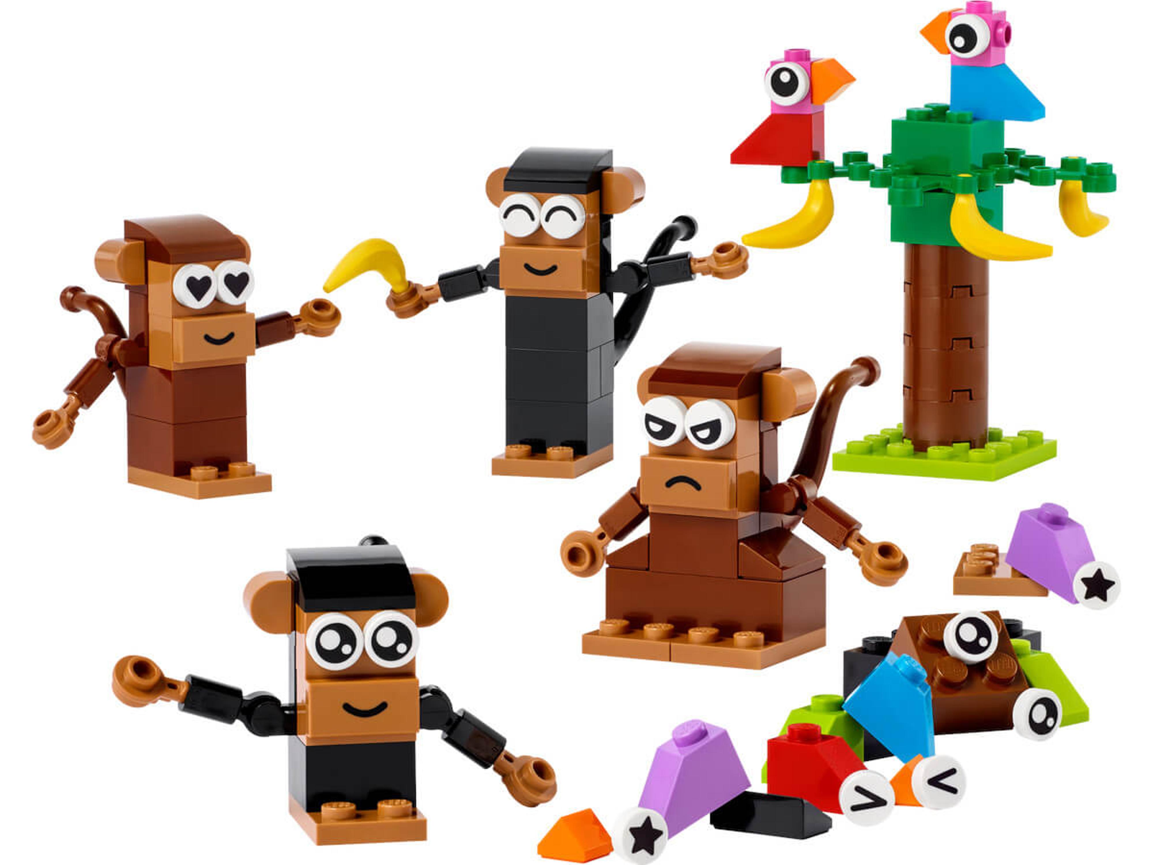 LEGO Classic - Creative Monkey Fun