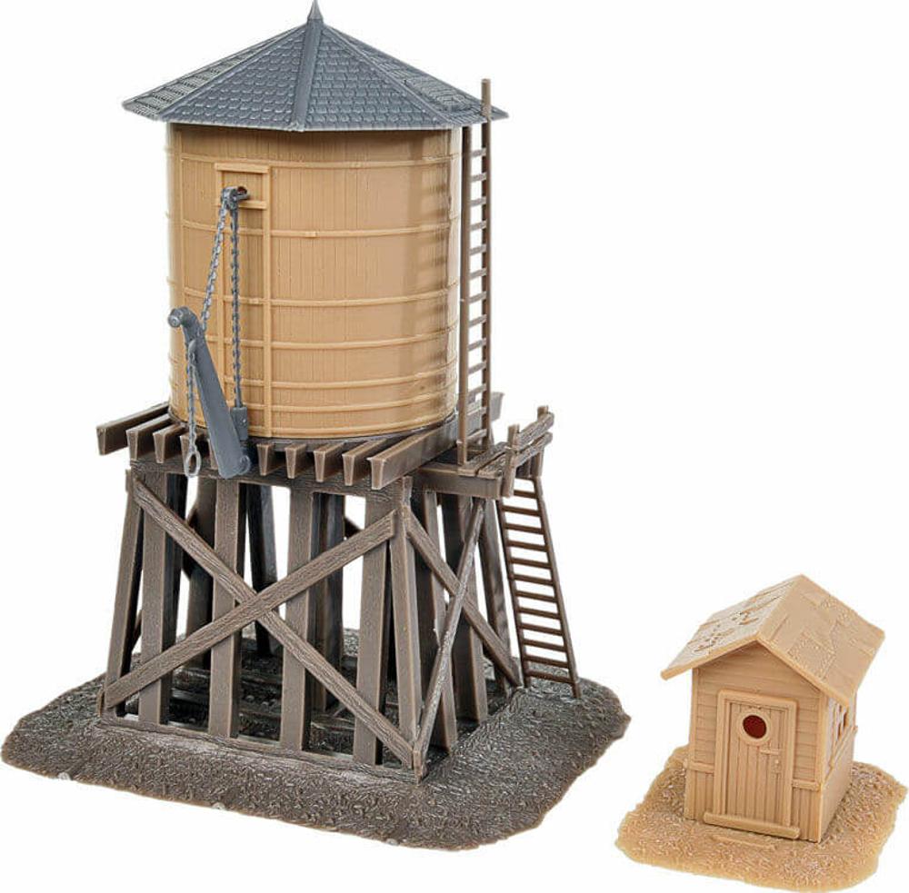 Walthers HO Water Tower and Shanty Kit