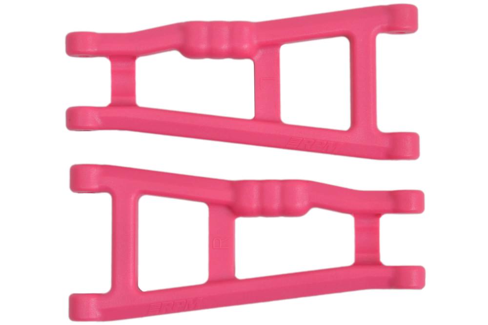 RPM Rear A-Arms fro Traxxas Rustler, Stampede 2WD (Pink)