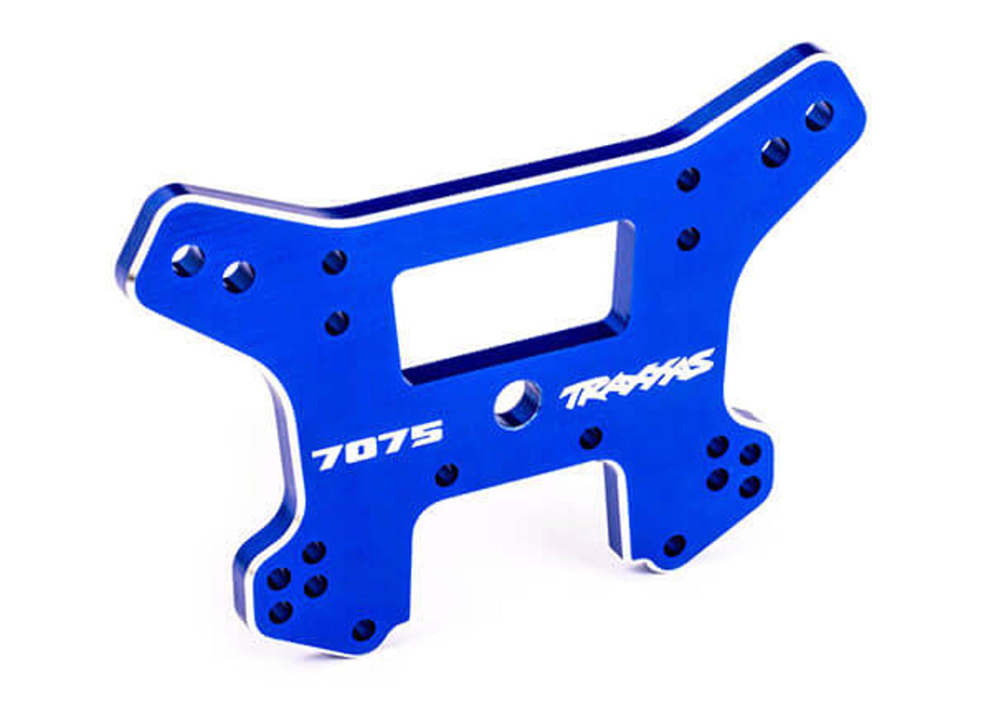 Traxxas Shock Tower (Front, Blue-Anodized) (Sledge)