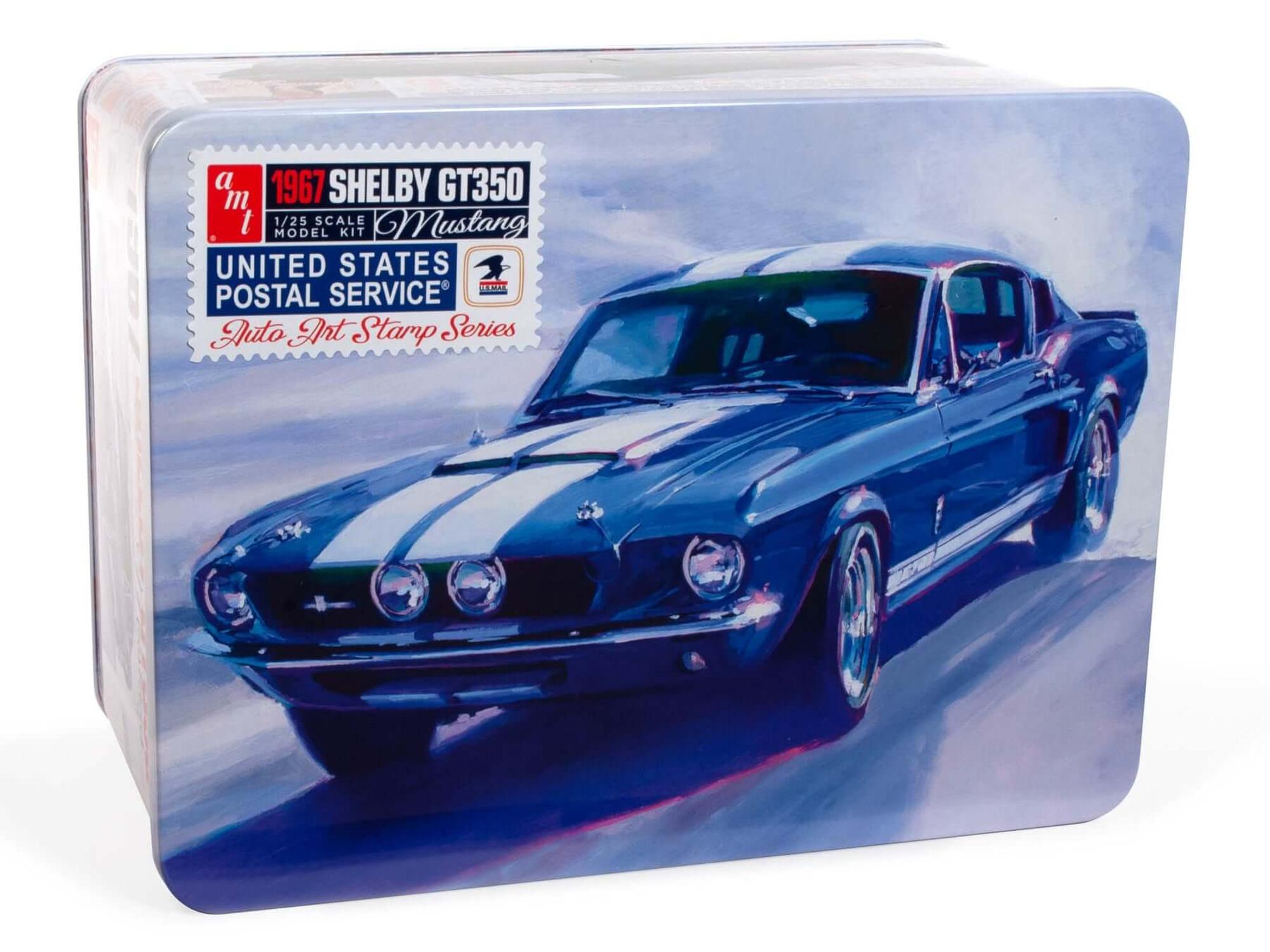 AMT 1/25 1967 Shelby GT-350 Model Kit (USPS Stamp Series Collector Kit)