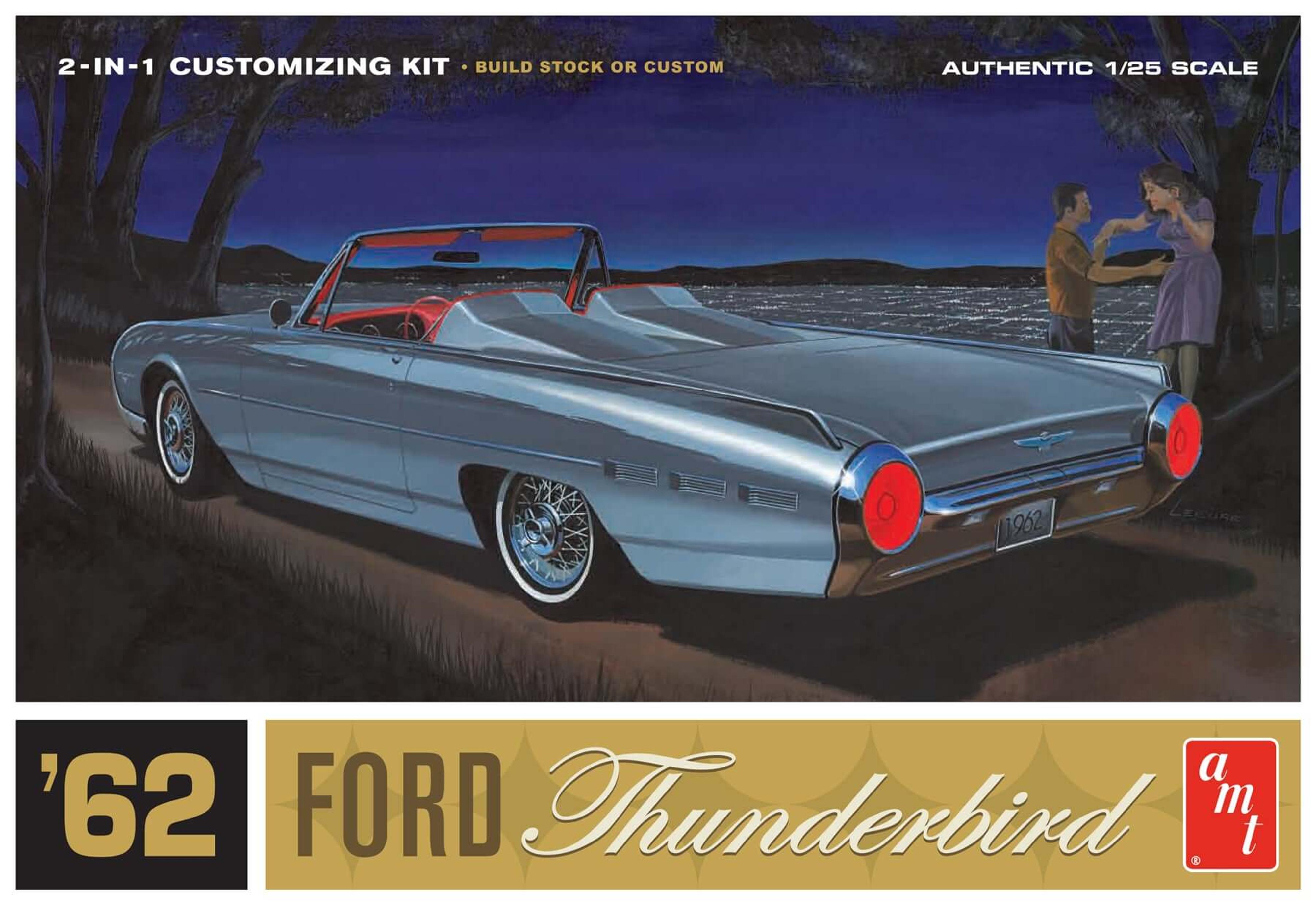 AMT 1/25 1962 Ford Thunderbird Model Kit