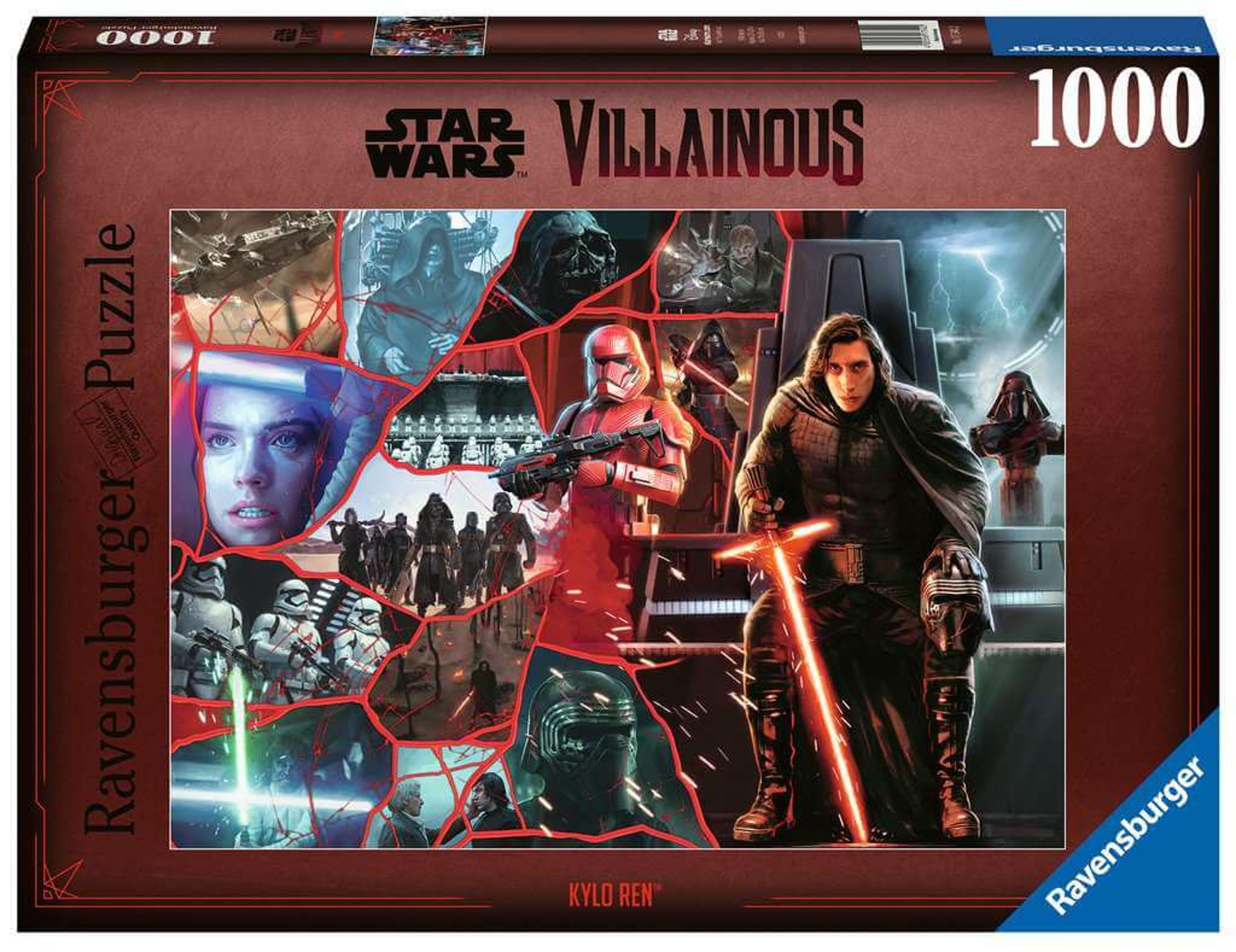 Ravensburger Star Wars Villainous: Kylo Ren 1000 pc Puzzle