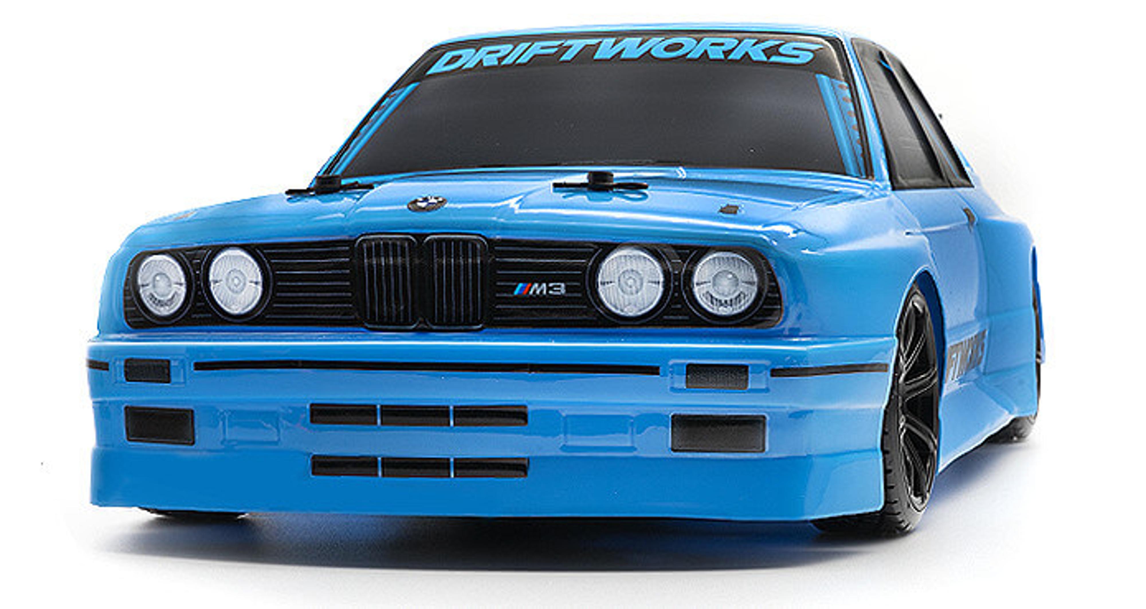 HPI Sport 3 Drift BMW M3 E30 Driftworks RTR R/C