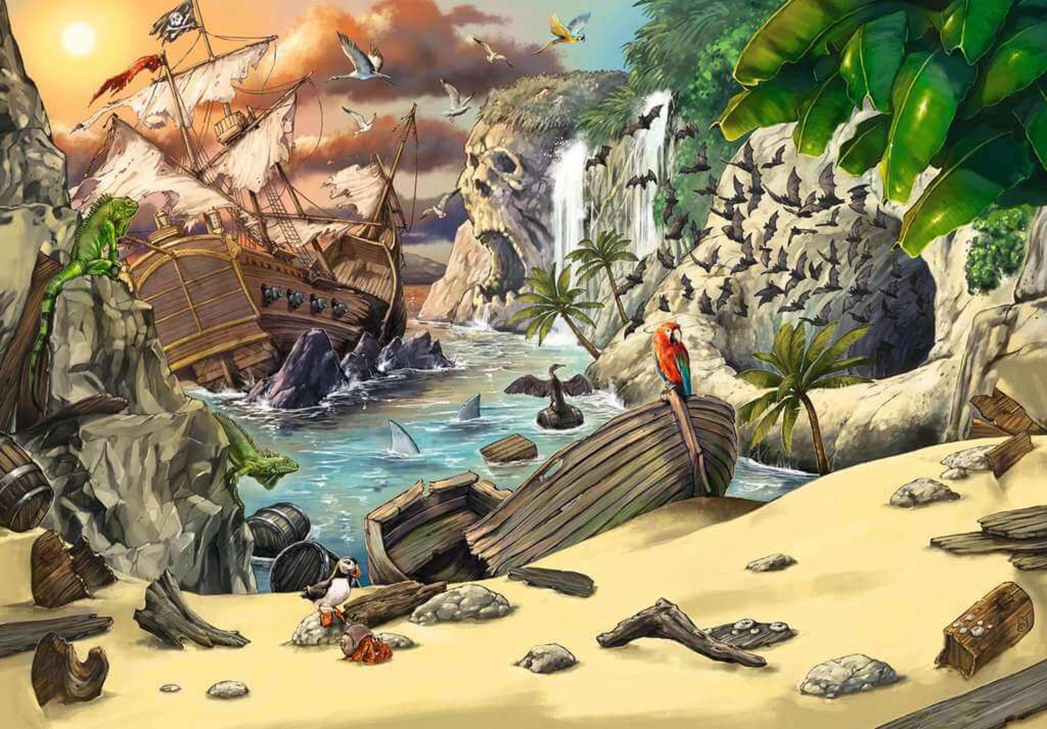 Ravensburger ESCAPE Kids: Pirates Peril Puzzle