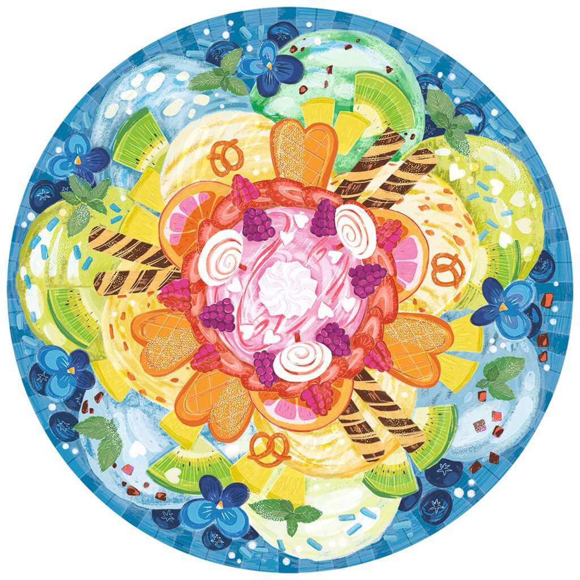 Ravensburger Circle of Colors: Ice Cream 500pc Puzzle