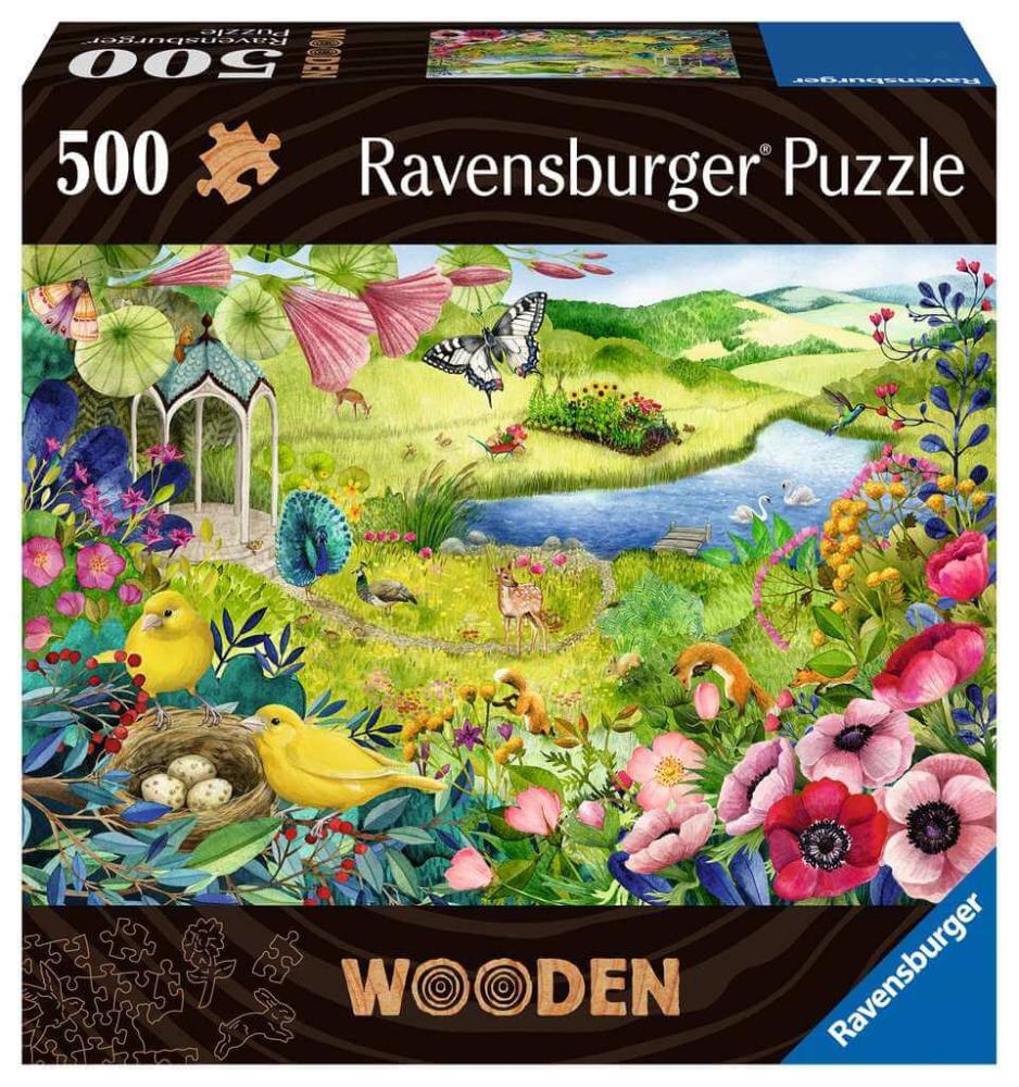 Ravensburger Nature Garden 500pc Wooden Puzzle